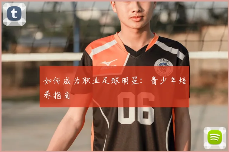 如何成为职业足球明星：青少年培养指南